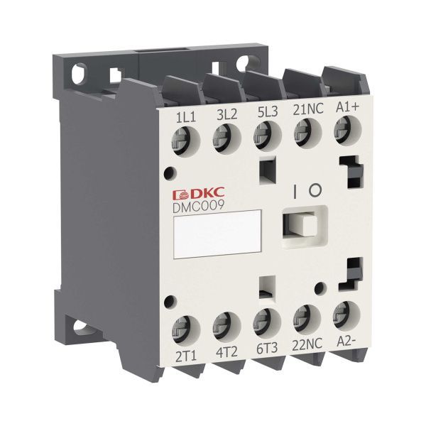 Миниконтактор YON DMC009 9A 4кВт AC3 3P кат. 380В AC 1НО Миниконтактор YON DMC009 9A 4кВт AC3 3P кат. 380В AC 1НО