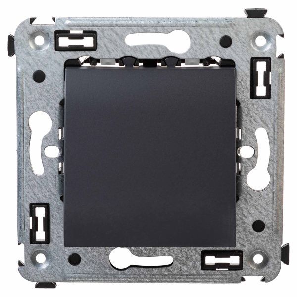 Вывод кабеля из стены, Avanti, черный матовый Вывод кабеля из стены, Avanti, черный матовый