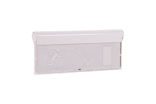 Оповещатель охранно-пожарный световой «Направление к эвакуационному выходу направо вниз» SKAT-12 LUX Оповещатель охранно-пожарный световой «Направление к эвакуационному выходу направо вниз» SKAT-12 LUX