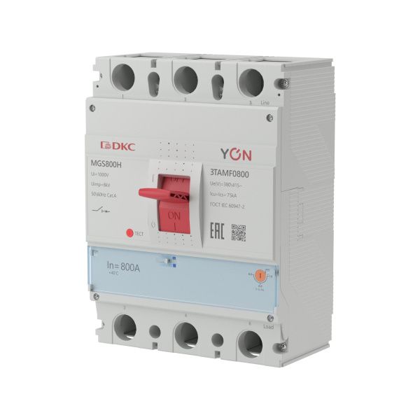 Авт. выкл. YON MGS800 3P 640-800A 75kA Авт. выкл. YON MGS800 3P 640-800A 75kA