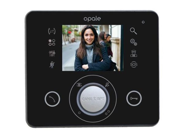 Абонентское устройство OPALE с цветным дисплеем 3,5" и сенсорными клавишами OPALE BLACK Абонентское устройство OPALE с цветным дисплеем 3,5" и сенсорными клавишами OPALE BLACK