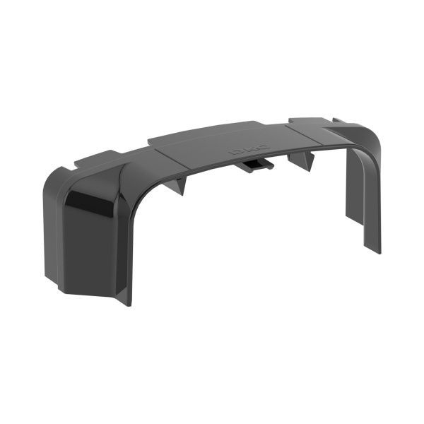 Переходник 110-90х50 мм, черный Переходник 110-90х50 мм, черный