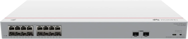 HUAWEI eKit S110-16LP2SR (16*10/100/1000BASE-T ports, 2*GE SFP ports, PoE+ 124W, AC power) HUAWEI eKit S110-16LP2SR (16*10/100/1000BASE-T ports, 2*GE SFP ports, PoE+ 124W, AC power)