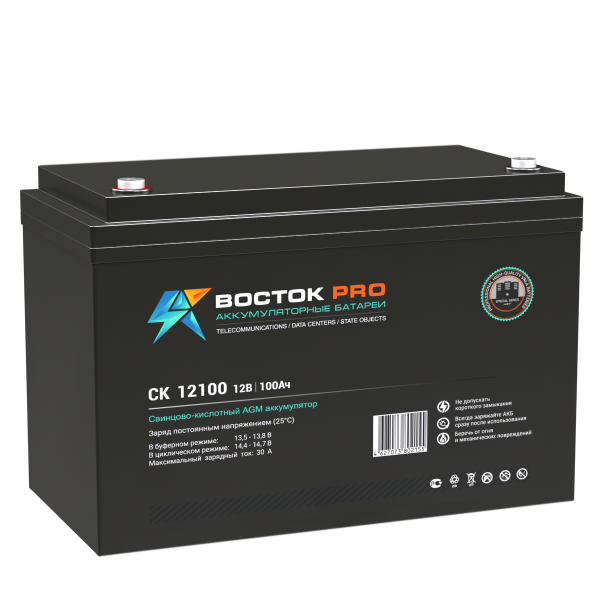 Аккумуляторы для систем безопасности CK-12100 Аккумуляторы для систем безопасности CK-12100
