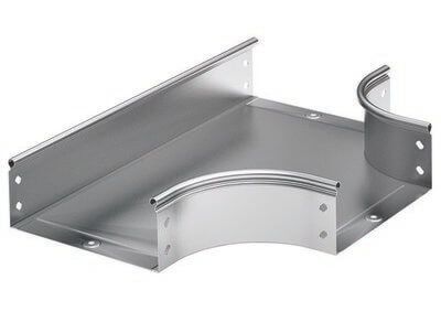 Ответвитель DPT T-образный горизонтальный 100х100 в комплекте с крепежными элементами и соединительными пластинами, необходимыми для монтажа Ответвитель DPT T-образный горизонтальный 100х100 в комплекте с крепежными элементами и соединительными пластинами, необходимыми для монтажа