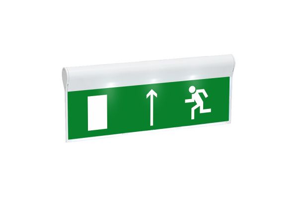 Оповещатель охранно-пожарный световой «Направление к эвакуационному выходу прямо (левосторонний)» SKAT-24 Оповещатель охранно-пожарный световой «Направление к эвакуационному выходу прямо (левосторонний)» SKAT-24