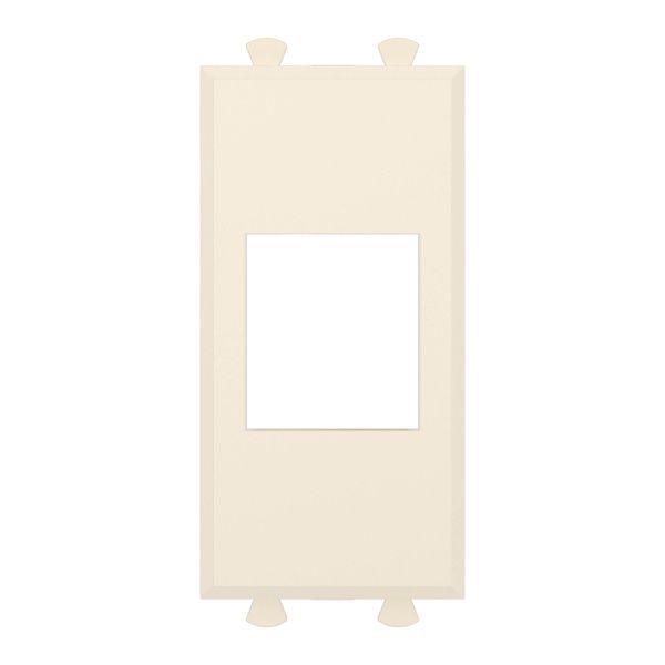 Адаптер без шторки для Keystone, Avanti, ванильная дымка, 1 модуль Адаптер без шторки для Keystone, Avanti, ванильная дымка, 1 модуль