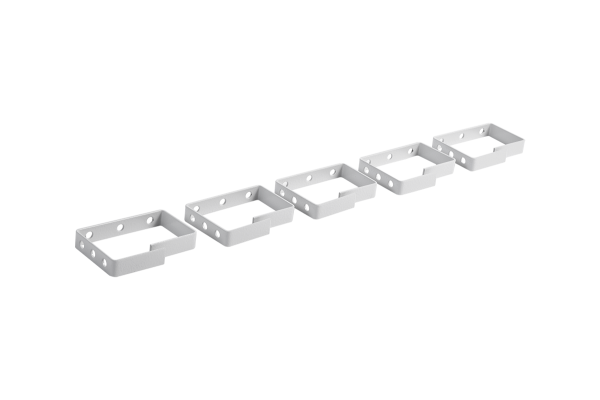 Органайзер кабельный одинарный 90 × 65 мм, 5 штук Органайзер кабельный одинарный 90 × 65 мм, 5 штук