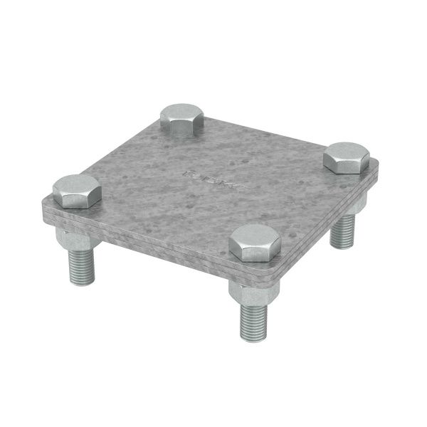 Соединитель полоса - полоса, 80х80 мм Соединитель полоса - полоса, 80х80 мм