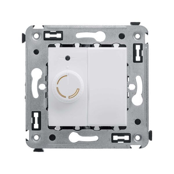 Диммер поворотный в стену, Avanti, белое облако Диммер поворотный в стену, Avanti, белое облако