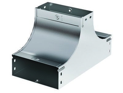 Т-Ответвитель вверх TS 80/80 в комплекте с крепежными элементами исоединительными пластинами, необходимыми для монтажа, цинк-ламельный Т-Ответвитель вверх TS 80/80 в комплекте с крепежными элементами исоединительными пластинами, необходимыми для монтажа, цинк-ламельный