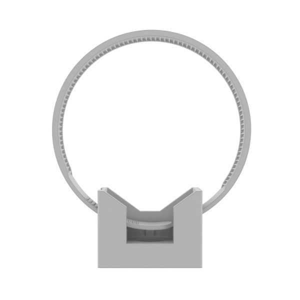 Держатель с хомутиком, д.25 - 63мм Держатель с хомутиком, д.25 - 63мм