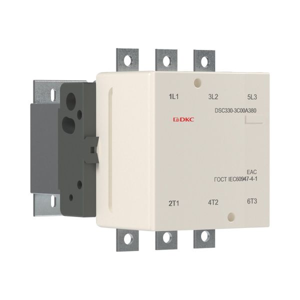 Магнитный контактор DSC330-3C00A380 330А 160кВт (AC3) кат 380В AC Магнитный контактор DSC330-3C00A380 330А 160кВт (AC3) кат 380В AC