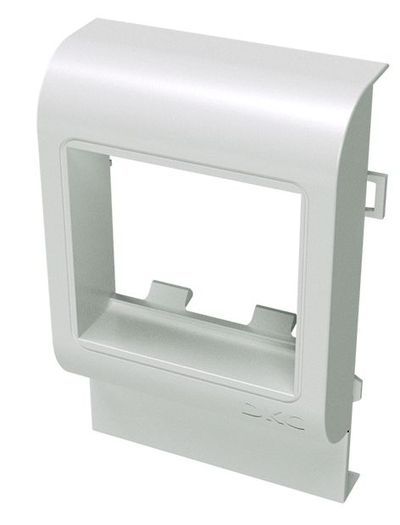 PDA-45N 120 Рамка-суппорт под 2 модуля 45x45 мм PDA-45N 120 Рамка-суппорт под 2 модуля 45x45 мм