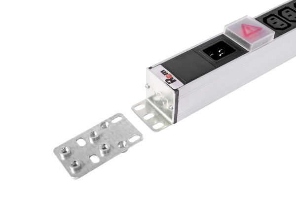 Верт блок розеток Rem-16, 1×16A, выкл, 14C13, 10C19, 1420мм, 33-48U, вход C20 Верт блок розеток Rem-16, 1×16A, выкл, 14C13, 10C19, 1420мм, 33-48U, вход C20