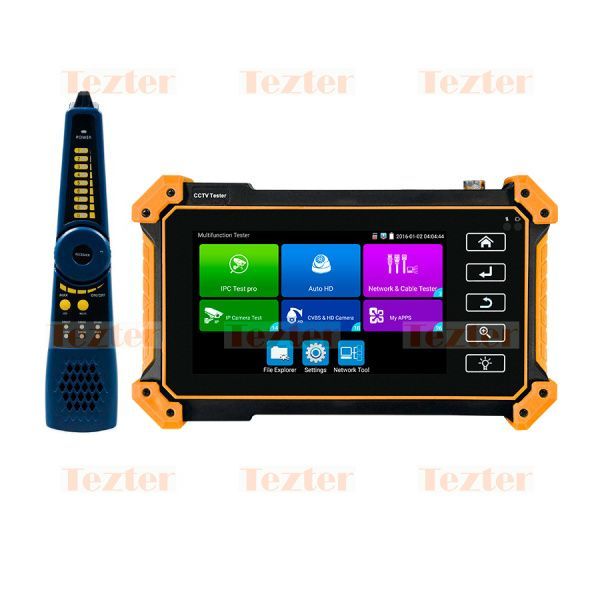 TIP-H-T-5 Универсальный 5-дюймовый сенсорный монитор-тестер AHD/CVI/TVI/CVBS и IP-видеосистем. TIP-H-T-5 Универсальный 5-дюймовый сенсорный монитор-тестер AHD/CVI/TVI/CVBS и IP-видеосистем.