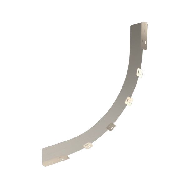 Перегородка SEP для вертикального внутреннего угла 90° H200, R600, цинк-ламель, в комплекте с крепежными элементами необходимыми для монтажа Перегородка SEP для вертикального внутреннего угла 90° H200, R600, цинк-ламель, в комплекте с крепежными элементами необходимыми для монтажа