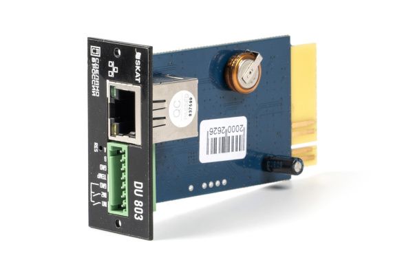 SNMP-модуль DU 803 для источника бесперебойного питания SNMP-модуль DU 803 для источника бесперебойного питания