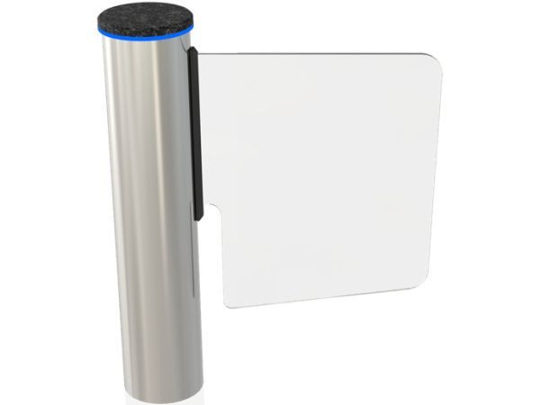 Турникет-калитка моторизованная WING GL со створкой из закаленного стекла 550 мм WING GL Турникет-калитка моторизованная WING GL со створкой из закаленного стекла 550 мм WING GL