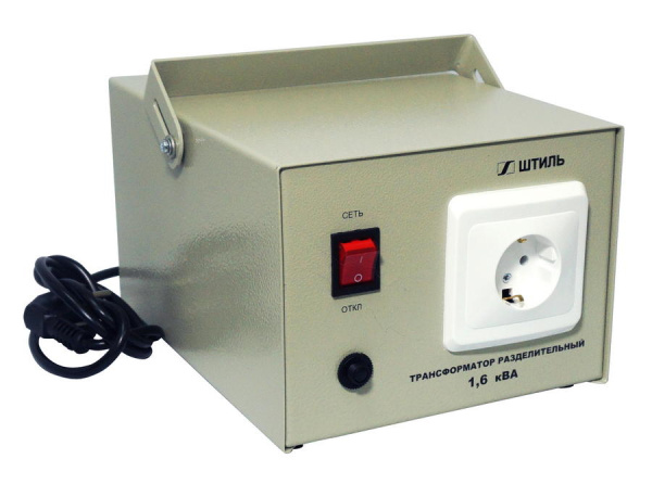 Разделительный трансформатор "Штиль" ОСЗМ Р 220/220-1,6-50 Разделительный трансформатор "Штиль" ОСЗМ Р 220/220-1,6-50