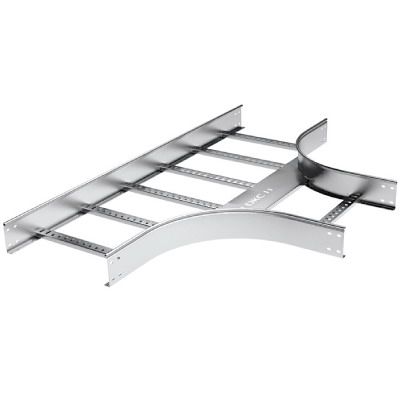 Т-ответвитель 50х300 R-600 в комплекте с крепежными элементами и соединительными пластинами, необходимыми для монтажа, цинк-ламельный Т-ответвитель 50х300 R-600 в комплекте с крепежными элементами и соединительными пластинами, необходимыми для монтажа, цинк-ламельный