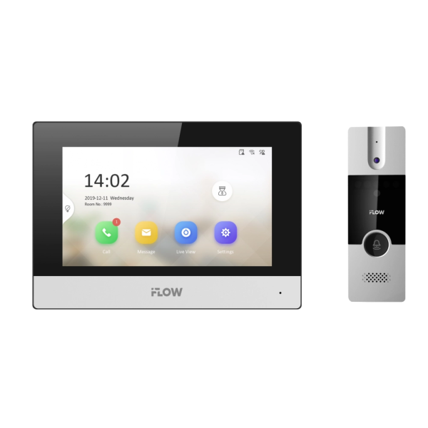 F-VI-5342H Комплект гибридного IP видеодомофона 305305561 F-VI-5342H Комплект гибридного IP видеодомофона 305305561