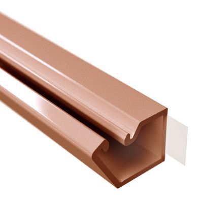 TMR 10х10 Миниканал самоклеющийся, коричневый TMR 10х10 Миниканал самоклеющийся, коричневый