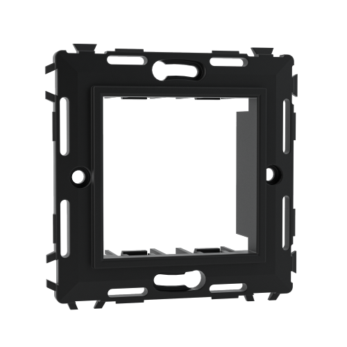 Каркас на 2 модуля (одноместный), без лапок, черный Каркас на 2 модуля (одноместный), без лапок, черный