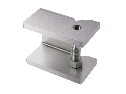 Крепление лестничного лотка к строительной балке, горячеоцинкованное Крепление лестничного лотка к строительной балке, горячеоцинкованное