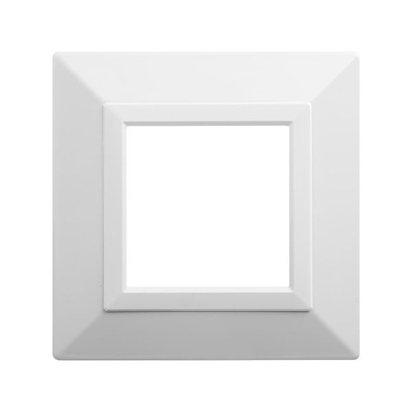 Рамка из металла 1 пост (2 мод.), Avanti, белая Рамка из металла 1 пост (2 мод.), Avanti, белая