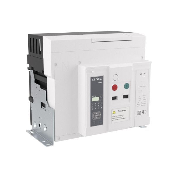 Воздушный автоматический выключатель YON pro ANX12H 4P 1250 А 85 кА, типоразмер N, расцепитель ETA, стационарный, горизонтальное/вертикальное подключение, управление 220 В AC Воздушный автоматический выключатель YON pro ANX12H 4P 1250 А 85 кА, типоразмер N, расцепитель ETA, стационарный, горизонтальное/вертикальное подключение, управление 220 В AC