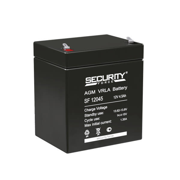 Аккумуляторы для систем безопасности SF 12045 Аккумуляторы для систем безопасности SF 12045