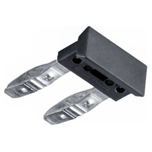 2-полюсный шинный соединитель для колодок с клеммами push-in IR- B1/B2/B4-PT и IRM-B-PT, черный цвет 2-полюсный шинный соединитель для колодок с клеммами push-in IR- B1/B2/B4-PT и IRM-B-PT, черный цвет