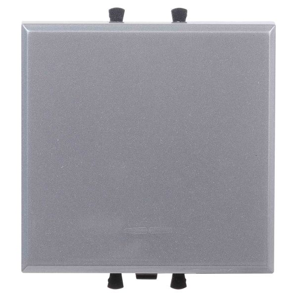 Инвертор одноклавишный модульный, Avanti, закаленная сталь, 2 модуля Инвертор одноклавишный модульный, Avanti, закаленная сталь, 2 модуля