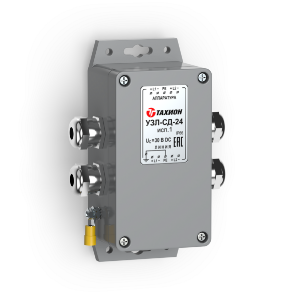 Устройство защиты оборудования в линиях систем сигнализации УЗЛ-СД-24 исп.1 Устройство защиты оборудования в линиях систем сигнализации УЗЛ-СД-24 исп.1