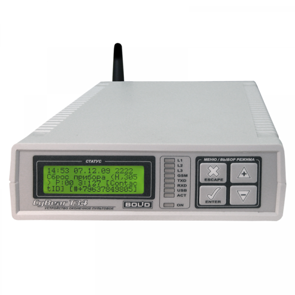 Устройство оконечное пультовое УОП-3 GSM ("Т-34") Устройство оконечное пультовое УОП-3 GSM ("Т-34")