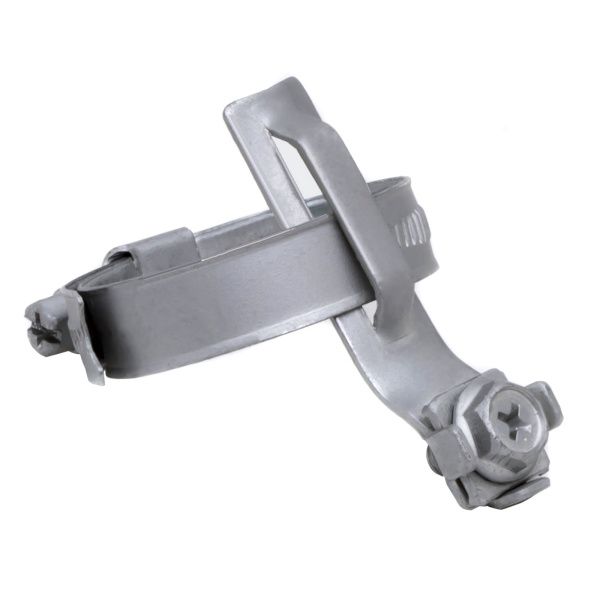 Хомут для заземления металлорукава и жестких труб 12-20 мм, покрытие дакромет Хомут для заземления металлорукава и жестких труб 12-20 мм, покрытие дакромет