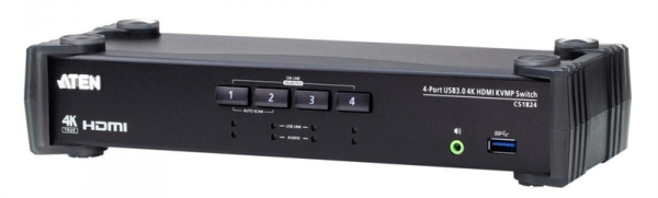 4-Port USB 3.0 4K HDMI KVM-оборудованиеP™ Switch 4-Port USB 3.0 4K HDMI KVM-оборудованиеP™ Switch