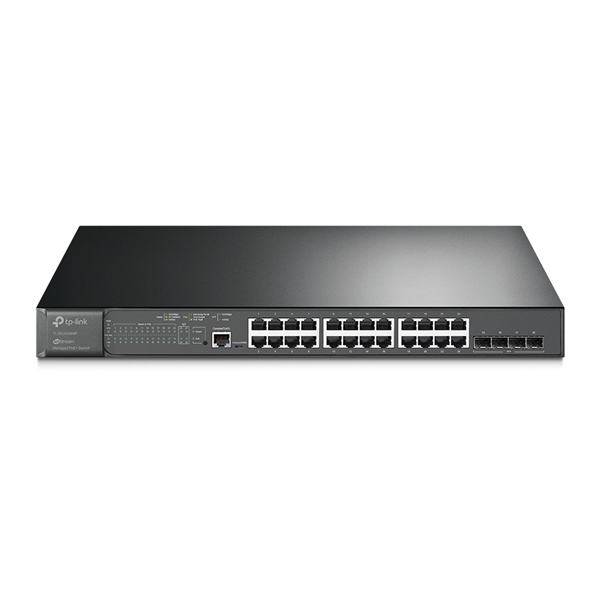 TP-Link SG3428MP, Omada™ 28-Port Gigabit L2+ Managed Switch with 24-Port PoE+ TP-Link SG3428MP, Omada™ 28-Port Gigabit L2+ Managed Switch with 24-Port PoE+