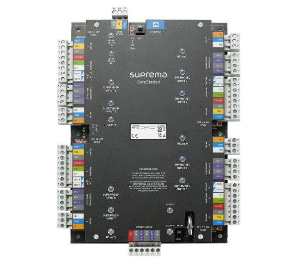 Контроллер для биометрических систем управления доступом CoreStation Контроллер для биометрических систем управления доступом CoreStation