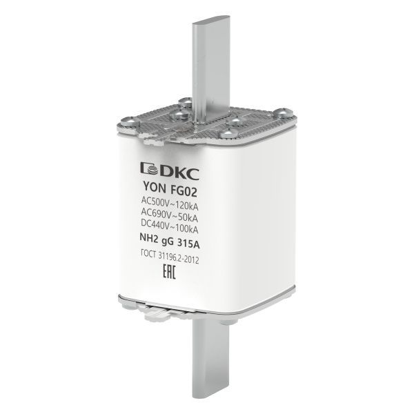 Предохранитель YON ножевого типа FG2 с одинарной индикацией 315А Предохранитель YON ножевого типа FG2 с одинарной индикацией 315А