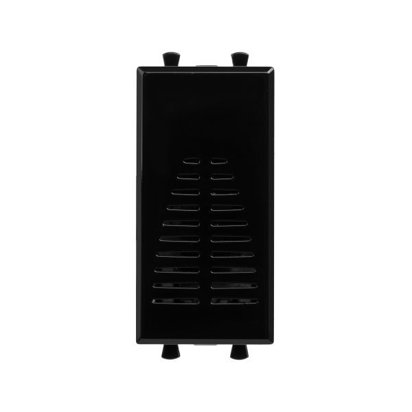 Звонок модульный, Avanti, черный квадрат, 1 модуль Звонок модульный, Avanti, черный квадрат, 1 модуль