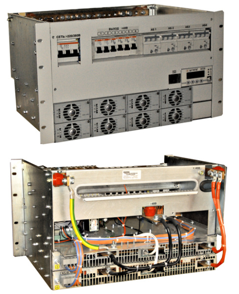 PS48-0160 (8/1000-6U) с TCP/IP адаптером PS48-0160 (8/1000-6U) с TCP/IP адаптером