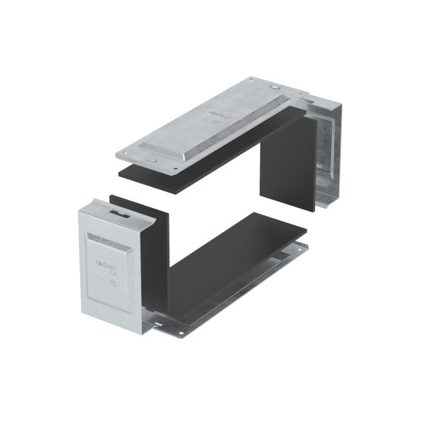 Комплект для обеспечения степени защиты IP44 в местах соединения секций лотков 400х100,цинк-ламель Комплект для обеспечения степени защиты IP44 в местах соединения секций лотков 400х100,цинк-ламель