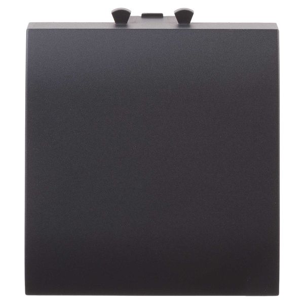 Вывод кабеля модульный, Avanti, черный матовый, 2 модуля Вывод кабеля модульный, Avanti, черный матовый, 2 модуля