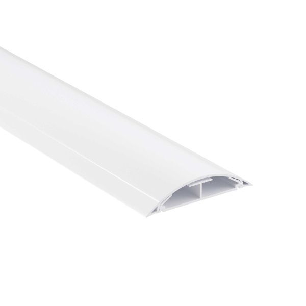 Напольный канал 50х12 мм CSP-F, белый Напольный канал 50х12 мм CSP-F, белый