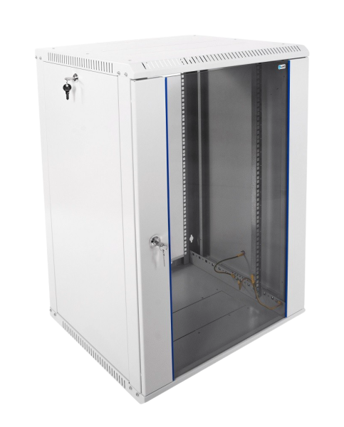 Шкаф телекоммуникационный настенный разборный ЭКОНОМ 18U (600 × 520) дверь стекло Шкаф телекоммуникационный настенный разборный ЭКОНОМ 18U (600 × 520) дверь стекло