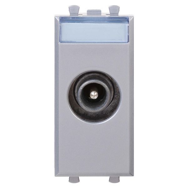 Розетка ТВ проходная, Avanti, закаленная сталь, 1 мод Розетка ТВ проходная, Avanti, закаленная сталь, 1 мод