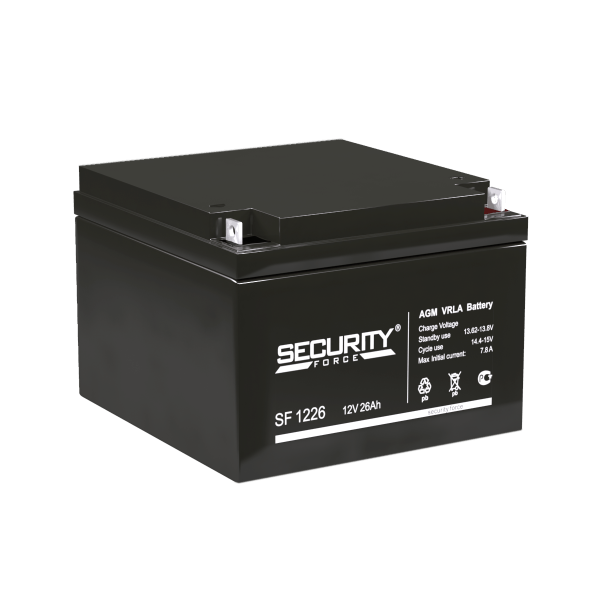 Аккумуляторы для систем безопасности SF 1226 Аккумуляторы для систем безопасности SF 1226