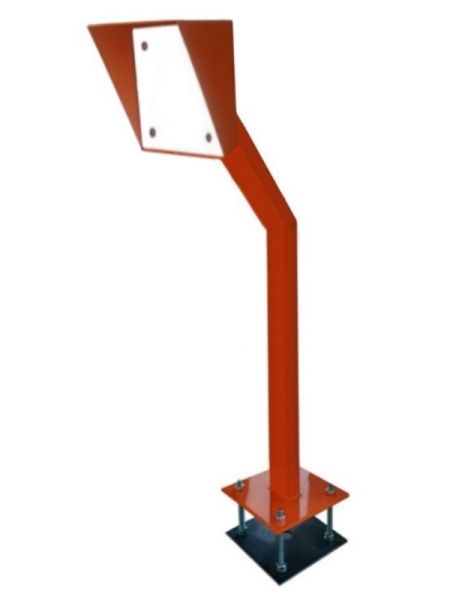 Стойка для считывателя Аякс 170х180 мм, оранжевая, базовая, наклонная Стойка для считывателя Аякс 170х180 мм, оранжевая, базовая, наклонная